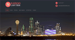 Desktop Screenshot of naidoolawfirm.com